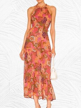 knee length dresses for ladies Florence Silk Faille Midi Dress with Removable Train